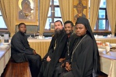 Clerics from Patriarchal Exarchate of Africa receive practical training in Optina Pustyn Monastery