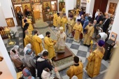 Освящен храм святителя Луки Крымского при городской больнице имени В.В. Виноградова в Москве