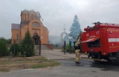 Church of Saint Nicholas of Myra in Lycia in the village of Gruzskoye in the Belgorod region was damaged after being attacked by the Ukrainian Armed Forces