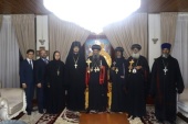 Delegation of the Russian Orthodox Church meets with the Ethiopian Patriarch