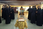 On the Feast of the Exaltation of the Cross, a Divine Liturgy was held at the Russian Parish in Addis Ababa