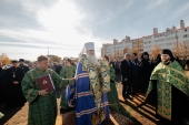 В праздник святого Гавриила Мелекесского в Димитровграде был заложен храм в память погибших на СВО защитников Отечества