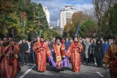 В преддверии дня памяти Архистратига Михаила в Сочи состоялся крестный ход, посвященный небесному покровителю города