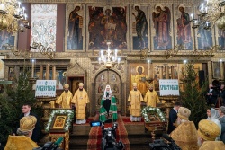 Патриаршая проповедь в праздник Собора Пресвятой Богородицы после Литургии в Успенском соборе Московского Кремля