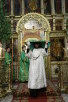 Патриаршее служение в день Святого Духа в домовом храме Московской духовной академии