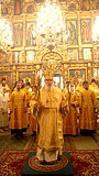 Состоялось Патриаршее богослужение в храме Двенадцати апостолов в Кремле