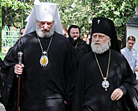 Митрополит Чешских земель и Словакии Христофор посетил Свято-Троицкую Сергиеву Лавру и Московскую духовную академию