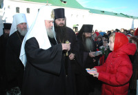 Святейший Патриарх Алексий прибыл в Нижний Новгород, где примет участие в праздновании Дня народного единства
