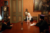 Встреча Святейшего Патриарха Кирилла с Послом Австралии в России М. Туми
