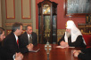 Встреча Святейшего Патриарха Алексия с Президентом Кипра Тассосом Пападопулосом