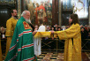 Патриаршее служение в Храме Христа Спасителя в день памяти святителя Иннокентия, первого епископа Иркутского
