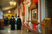 Архиерейское служение в день праздника Казанской иконы Божией Матери в соборе Богоявления Господня бывшего Богоявленского монастыря