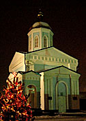 Первое Рождественское богослужение прошло в Ханкале (Чеченская Республика)