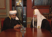 Встреча Святейшего Патриарха Алексия с Председателем Духовного управления мусульман Кавказа Аллахшукюром Паша-заде