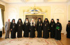 Официальная встреча Святейшего Патриарха Алексия с делегацией Кипрской Православной Церкви