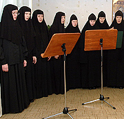 Хор сестер Ново-Тихвинского женского монастыря записал альбом сербских патриотических песен