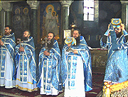В Киево-Печерской Лавре молитвенно отметили праздник Почаевской иконы Божией Матери