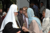 Посещение Святейшим Патриархом Стефано-Махрищского монастыря (30.07.2005). Божественная литургия.