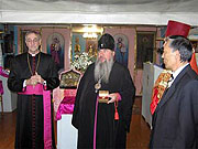 Православному приходу в Лагани (Калмыкия) передана частица мощей святителя Николая Чудотворца