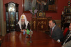 Встреча Святейшего Патриарха Алексия с греческой делегацией