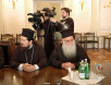Встреча Святейшего Патриарха Алексия с губернатором области Лариса (Греция) и представителями Элладской Православной Церкви