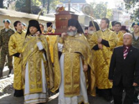 День своего небесного покровителя — святого Александра Невского — отметил Санкт-Петербург
