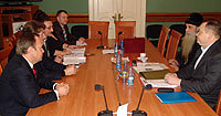 Митрополит Корнилий (РПСЦ) встретился с председателем Комитета по культурному наследию г. Москвы