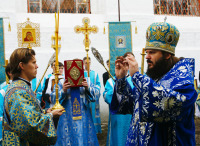 Архиерейское богослужение и праздничный акт в Николо-Перервинской духовной семинарии