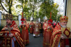 Престольный праздник храма святых Веры, Надежды, Любови и матери их Софии на Миусском кладбище в Москве