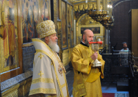 Патриаршее слово в Успенском соборе Кремля в день памяти святителя Филиппа, Митрополита Московского