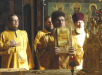 Богослужение в день памяти митрополита Ионы в Успенском соборе Московского Кремля