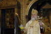 Богослужение в день памяти митрополита Ионы в Успенском соборе Московского Кремля