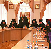 Состоялось итоговое заседание Кишиневской митрополии за 2007 год