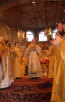 Божественная литургия в Троицком соборе Петропавловска-Камчатского и Крестный ход