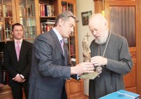 Президент Украины поздравил Блаженнейшего митрополита Владимира с 16-летием предстоятельского служения