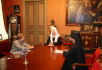 Встреча Святейшего Патриарха Кирилла с депутатом Европарламента Т.А. Жданок