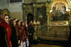 Патриарший молебен в Донском монастыре