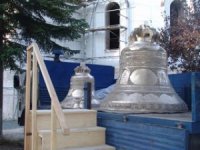 Митрополит Лазарь совершил освящение колоколов для воссоздаваемого Александро-Невского кафедрального собора Симферополя