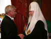 Встреча Святейшего Патриарха Алексия с председателем Верховного Суда России Вячеславом Лебедевым