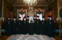 Святейший Патриарх Алексий возглавил первое заседание новоизбранного Епархиального совета города Москвы