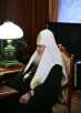 Встреча Святейшего Патриарха Алексия и президента России Владимира Путина