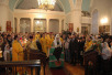 Божественная литургия в домовом храме св. мц. Татианы при МГУ