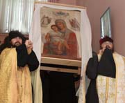 В Успенский кафедральный собор в Омске передана икона из Музея изобразительных искусств