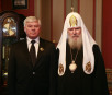 Встреча Святейшего Патриарха Алексия с председателем Верховного Суда России Вячеславом Лебедевым