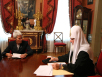 Встреча Святейшего Патриарха Кирилла c Чрезвычайным и Полномочным Послом Республики Сербия в Российской Федерации Елицей Курьяк Встреча Святейшего Патриарха Кирилла c Чрезвычайным и Полномочным Послом Республики Сербия в Российской Федерации Елицей Курьяк