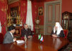 Встреча Святейшего Патриарха Алексия с Послом Исламской Республики Пакистан в России Мустафой Камала Кази
