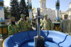 Праздничные богослужения в день памяти прп. Сергия Радонежского в Троице-Сергиевой лавре