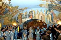 В Саратове состоялось освящение нижнего Успенского храма Свято-Троицкого собора