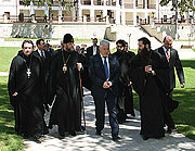 Митрополит Кишиневский Владимир принял участие в рабочем заседании Комиссии по восстановлению монастыря Каприяна