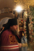 Архиерейское богослужение в храме Казанской иконы Божией Матери в Коломенском